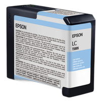 Epson T580500 UltraChrome K3 Light Cyan Ink 80ml for Stylus Pro 3800, 3880 0