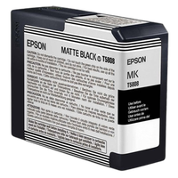 Epson T580800 UltraChrome K3 Matte Black Ink 80ml for Stylus Pro 3800, 3880 0