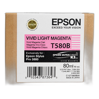 Epson T580B00 UltraChrome K3 Vivid Light Magenta Ink 80ml for Stylus Pro3880 1