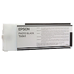 Epson T606100 UltraChrome K3 Photo Black Ink 220ml for Stylus Photo 4880 0