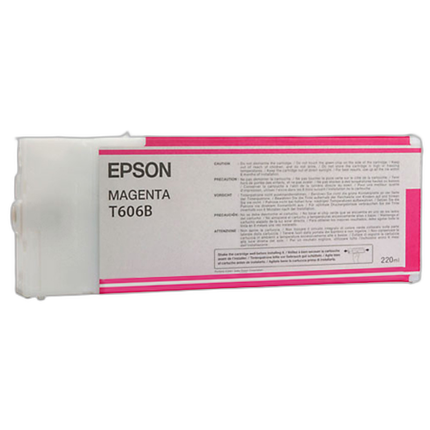 Epson T606B00 UltraChrome K3 Magenta Ink 220ml for Stylus Photo 4800
