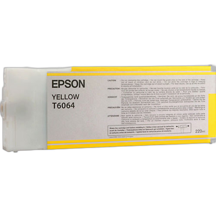 Epson T606400 UltraChrome K3 Yellow Ink 220ml for Stylus Photo 4880