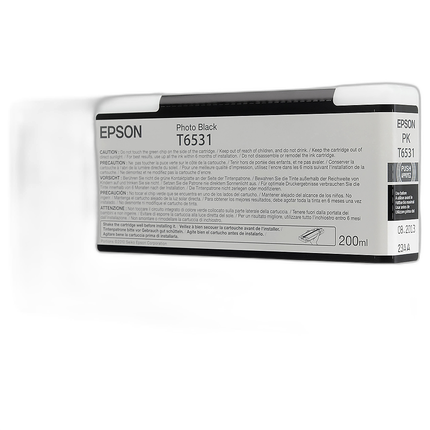 Epson T653100 UltraChrome HDR Photo Black Ink 200ml Stylus Pro 4900