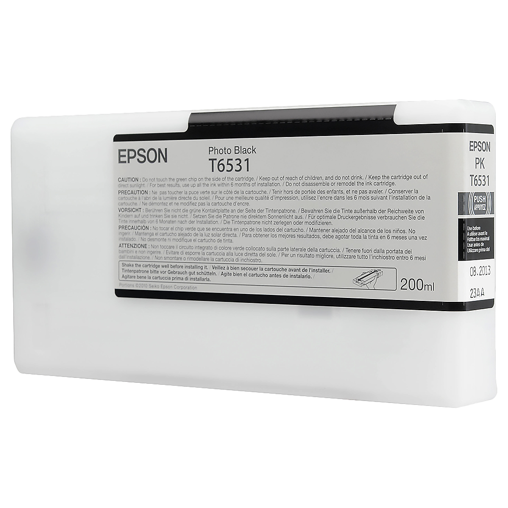 Epson T653100 UltraChrome HDR Photo Black Ink 200ml Stylus Pro 4900