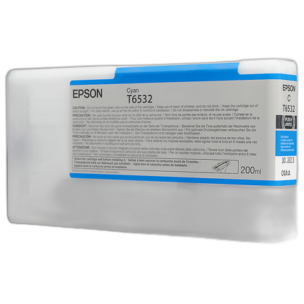 Epson T653200 UltraChrome HDR Cyan Ink 200ml Stylus Pro 4900