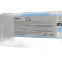 Epson T653500 UltraChrome HDR Light Cyan Ink 200ml Stylus Pro 4900 0