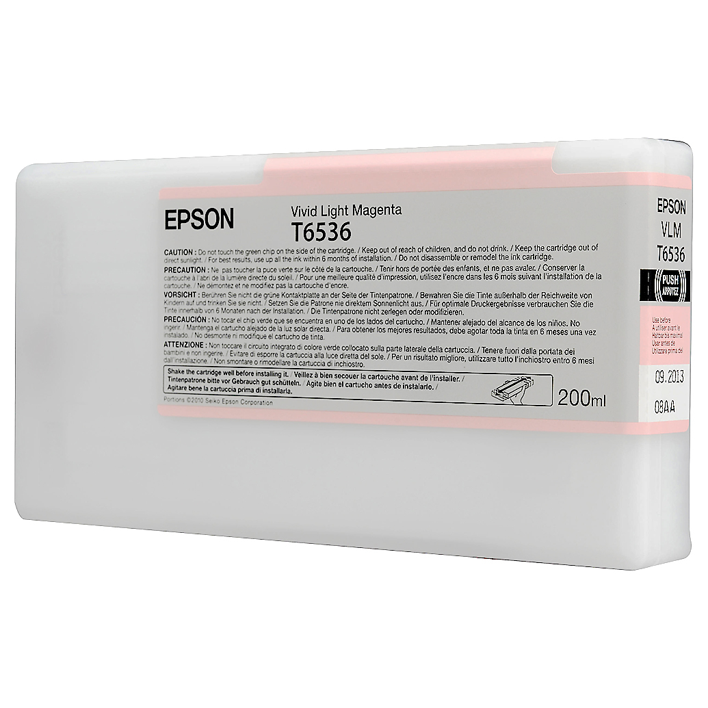 Epson T653600 UltraChrome HDR Vivid Light Magenta Ink 200ml Stylus Pro 4900