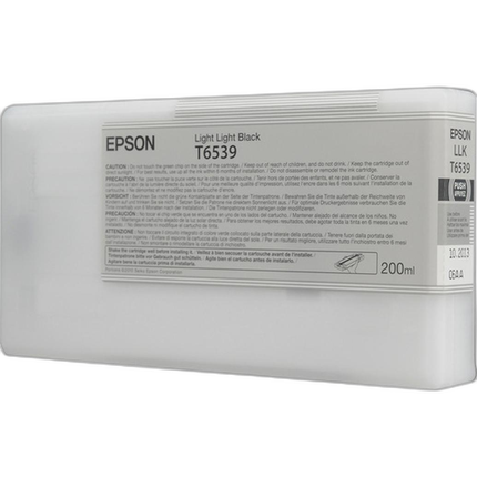 Epson T653900 UltraChrome HDR Light Light Black Ink 200ml Stylus Pro 4900