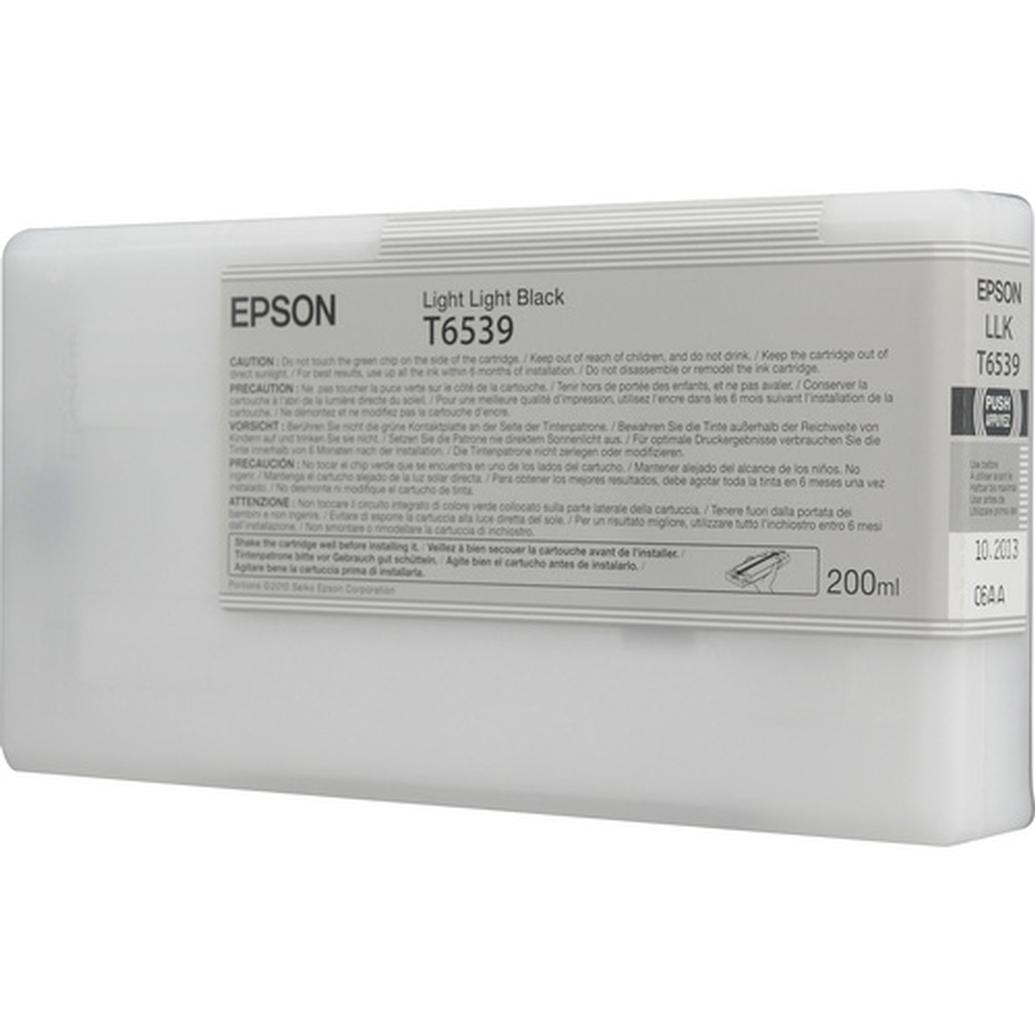 Epson T653900 UltraChrome HDR Light Light Black Ink 200ml Stylus Pro 4900