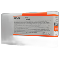Epson T653A00 UltraChrome HDR Orange Ink 200ml Stylus Pro 4900 0