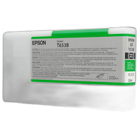 Epson T653B00 UltraChrome HDR Green Ink 200ml Stylus Pro 4900 0