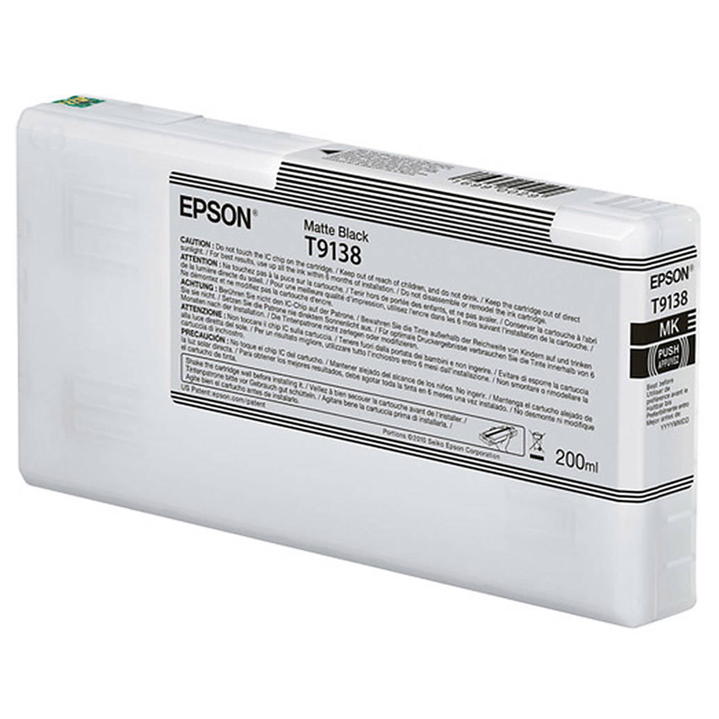 Epson Ultrachrome HD Matte Black Ink Cartridge (200 ML)