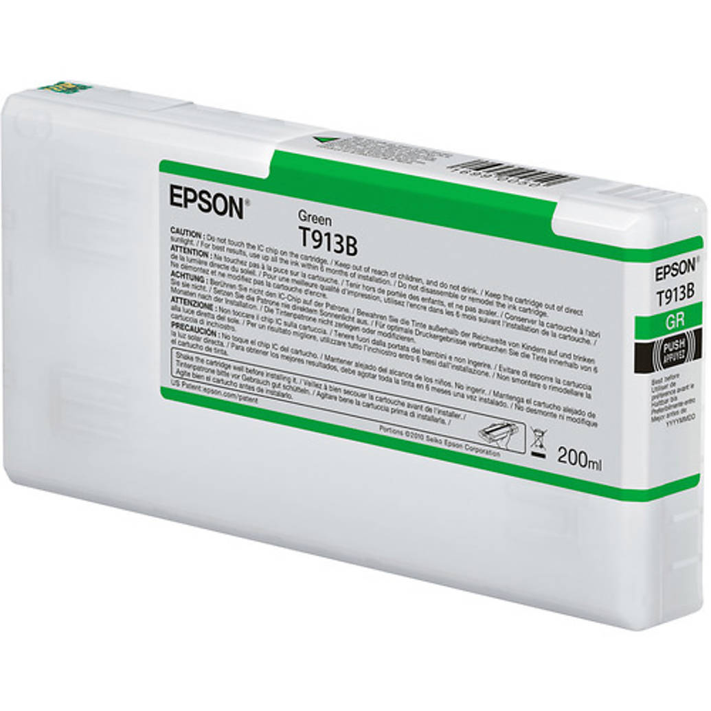 Epson Ultrachrome HDX Green Ink Cartridge (200 ML)