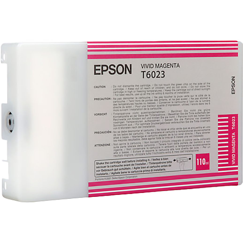 Epson T602 UltraChrome K3 Vivid Magenta Ink Cartridge