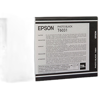 Epson T603 UltraChrome K3 Photo Black Ink Cartridge 0