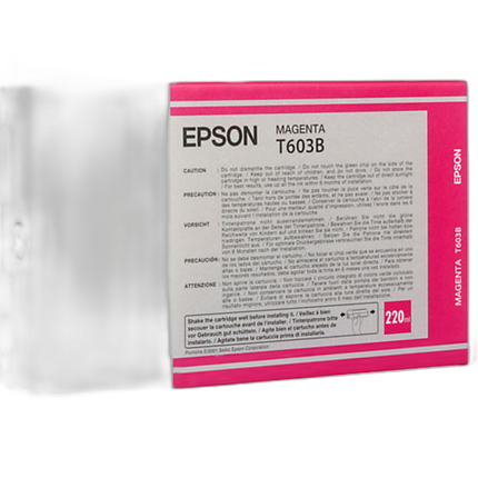 Epson T603 UltraChrome K3 Magenta Ink Cartridge