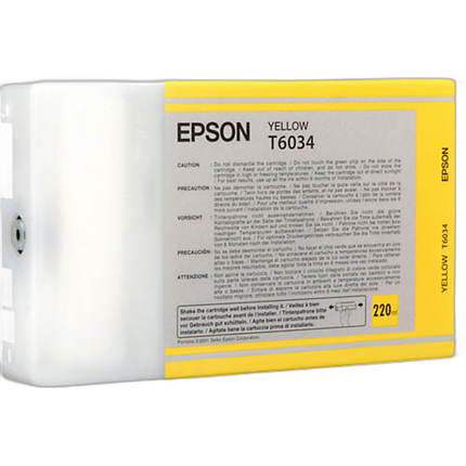 Epson T603 UltraChrome K3 Yellow Ink Cartridge
