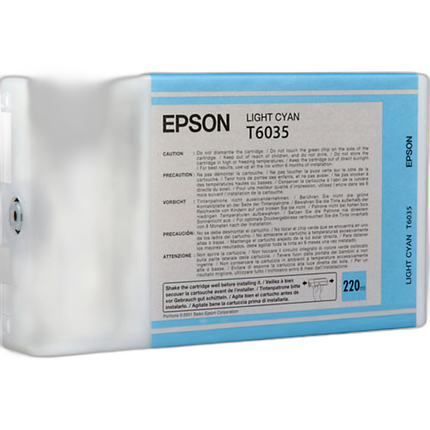 Epson T603 UltraChrome K3 Light Cyan Ink Cartridge