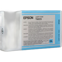 Epson T603 UltraChrome K3 Light Cyan Ink Cartridge 0