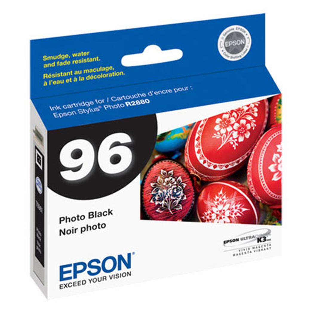 Epson T096 UltraChrome K3 Photo Black Ink Cartridge