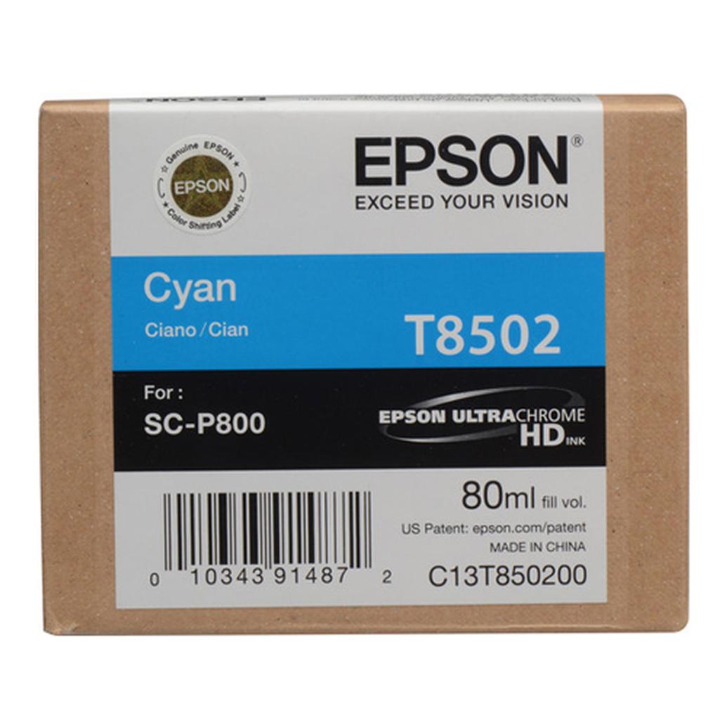 Epson Ultrachrome HD Cyan Ink Cartridge for P800 Printer