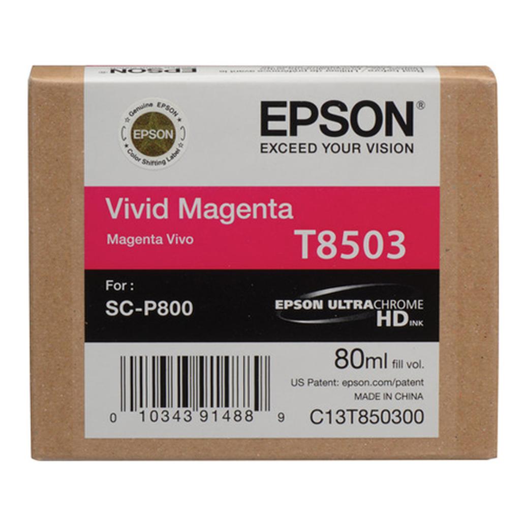 Epson Ultrachrome HD Vivid Magenta Ink Cartridge for P800 Printer