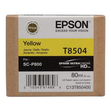 Epson Ultrachrome HD Yellow Ink Cartridge for P800 Printer