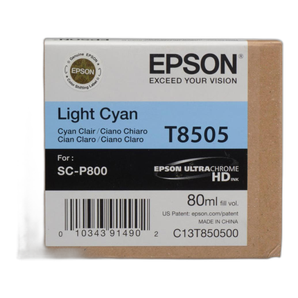 Epson Ultrachrome HD Light Cyan Ink Cartridge for P800 Printer