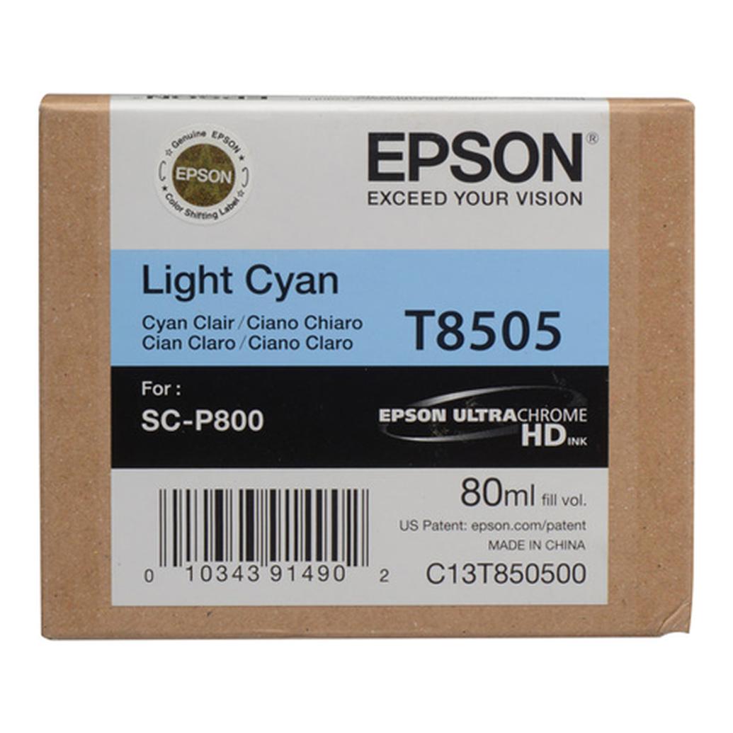 Epson Ultrachrome HD Light Cyan Ink Cartridge for P800 Printer