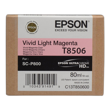 Epson Ultrachrome HD Vivid Light Magenta Ink Cartridge for P800 Printer