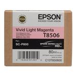 Epson Ultrachrome HD Vivid Light Magenta Ink Cartridge for P800 Printer 0
