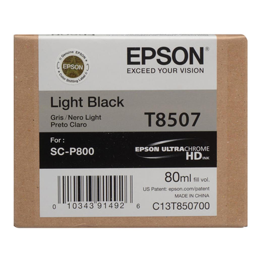 Epson Ultrachrome HD Light Black Ink Cartridge for P800 Printer