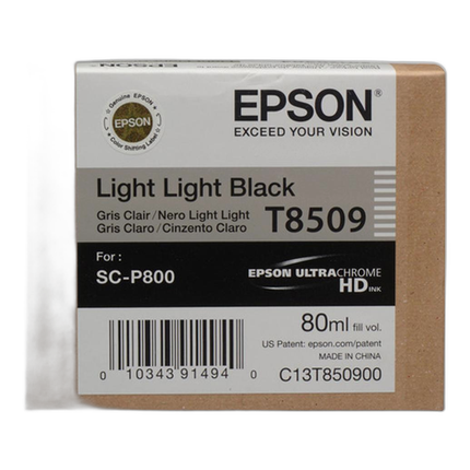 Epson Ultrachrome HD Light Light Black Ink Cartridge for P800 Printer