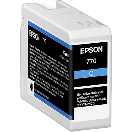 Epson Ultrachrome PRO10 Cyan Ink Cartridge (25ml)