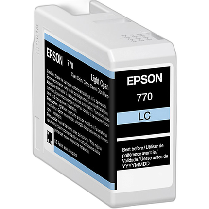 Epson Ultrachrome PRO10 Light Cyan Ink Cartridge (25ml)