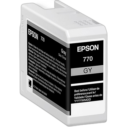 Epson Ultrachrome PRO10 Gray Ink Cartridge (25ml)