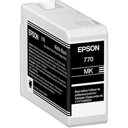 Epson Ultrachrome PRO10 Matte Black Ink Cartridge (25ml)