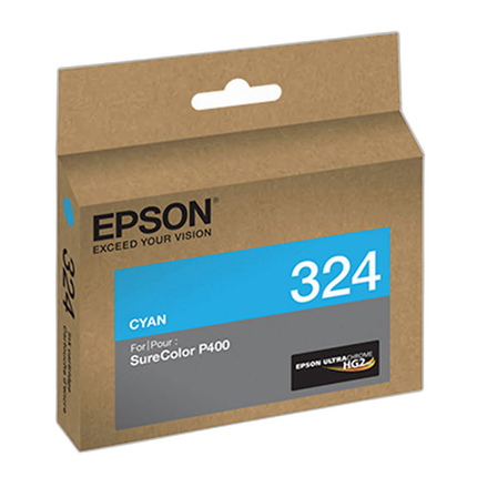 Epson T324 Cyan UltraChrome HG2 Ink Cartridge