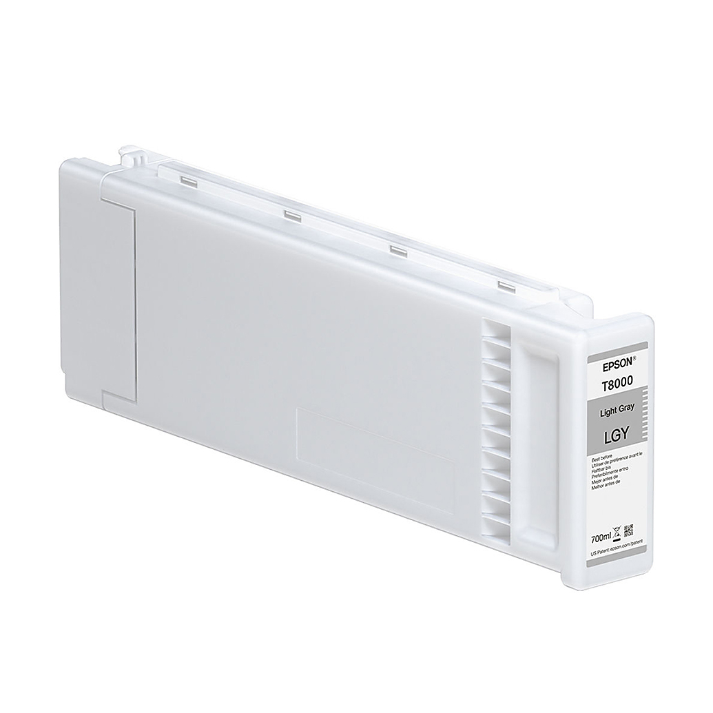 4-Pack Epson T80000V UltraChrome PRO Light Gray Ink Cartridge (700mL)