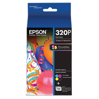 Epson 320 Standard-Capacity Color Ink Cartridge Print Pack for PM-400 1