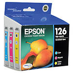 Epson 126 High-Capacity Color Ink Cartridge Multi-Pack 0