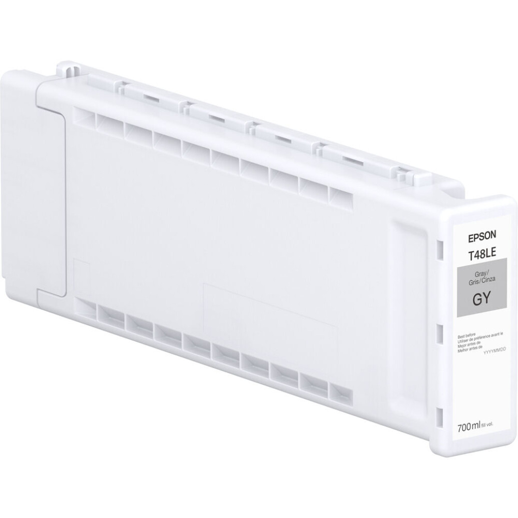 Epson T48L UltraChrome PRO6 High-Capacity 700mL Ink Cartridge (Gray)