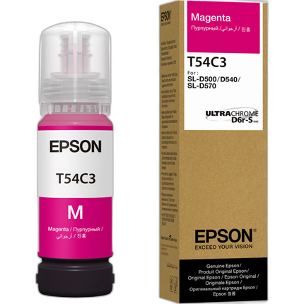 Epson T54C Ultrachrome D6r-S 70mL Ink Bottle (Magenta)