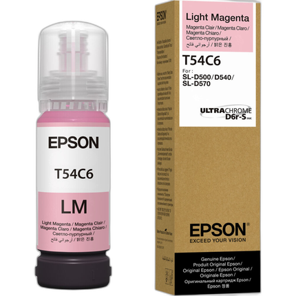 Epson T54C Ultrachrome D6r-S 70mL Ink Bottle (Light Magenta)