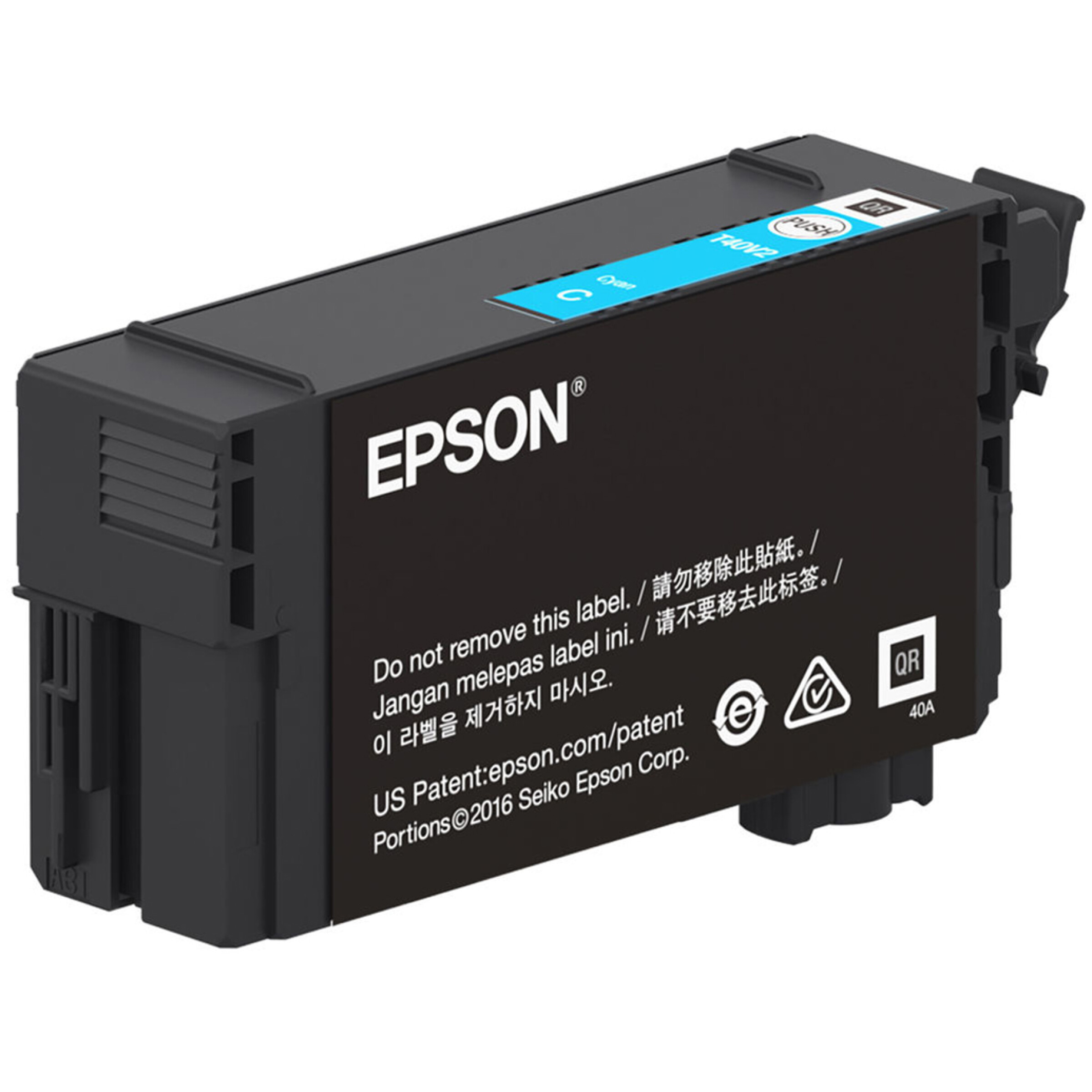 Epson T40V UltraChrome XD2 Cyan Ink Cartridge (26mL)