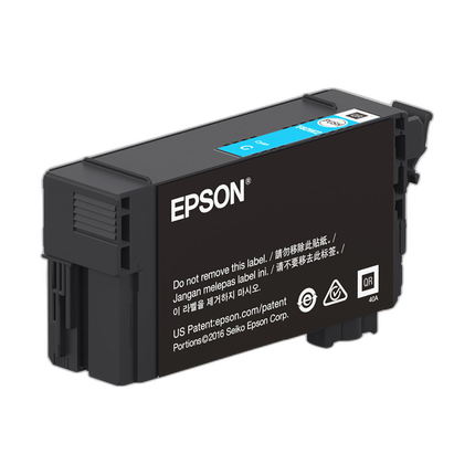 Epson T40W UltraChrome XD2 High-Capacity Cyan Ink Cartridge (50mL)