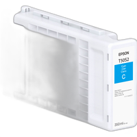 Epson T50S UltraChrome XD3 High-Capacity Cyan Ink Cartridge (350 mL) 0