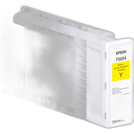 Epson T50S UltraChrome XD3 High-Capacity Yellow Ink Cartridge (350 mL)