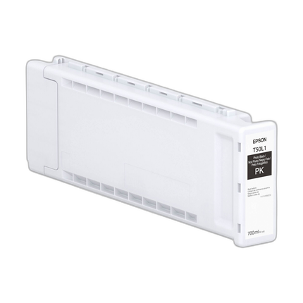 Epson T50L UltraChrome XD3 High-Capacity Photo Black Ink Cartridge (700 mL)
