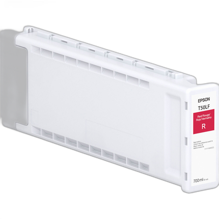 Epson T50L UltraChrome XD3 High-Capacity Red Ink Cartridge (700 mL)